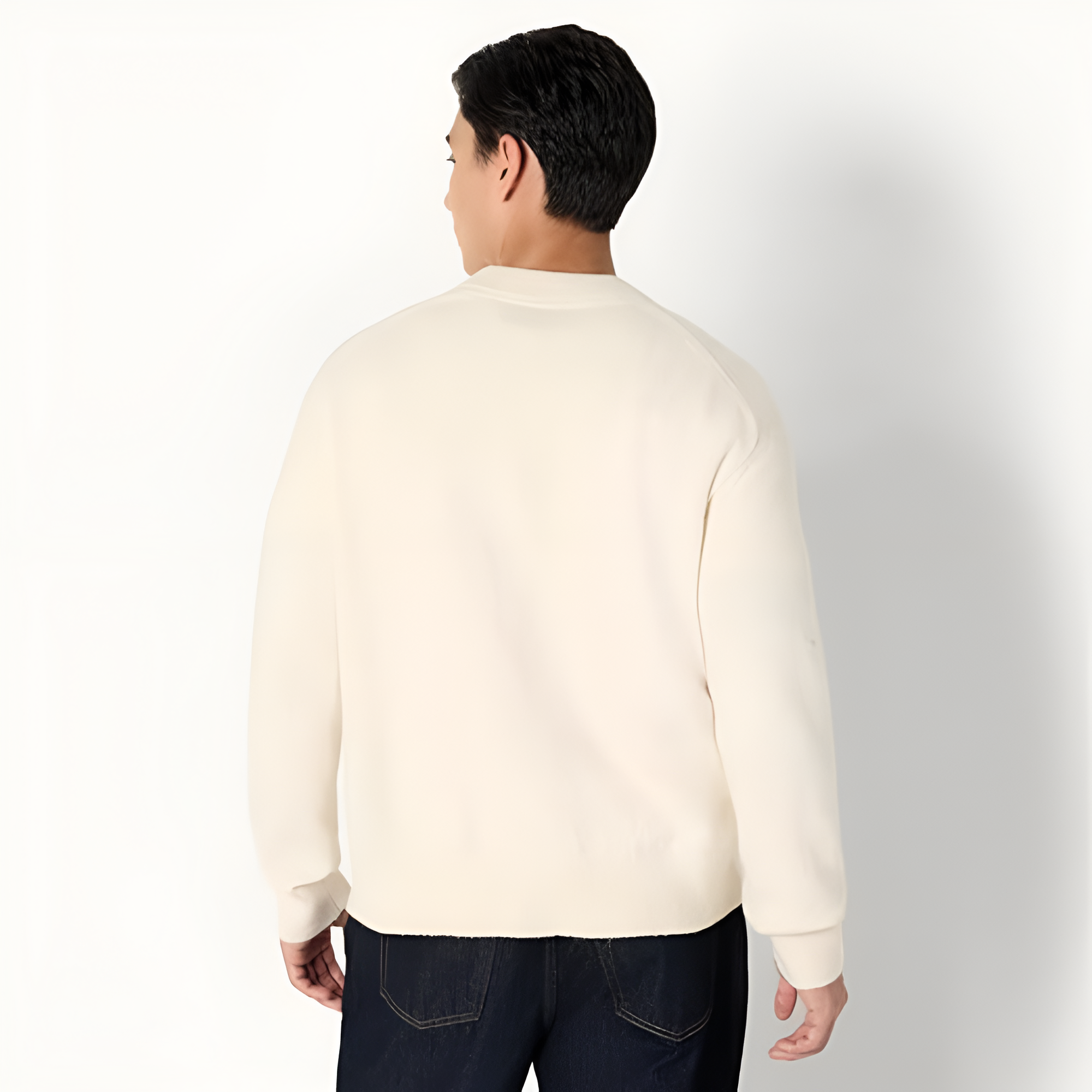 Men's Regular-Fit Cotton Blend V-Neck Sweater