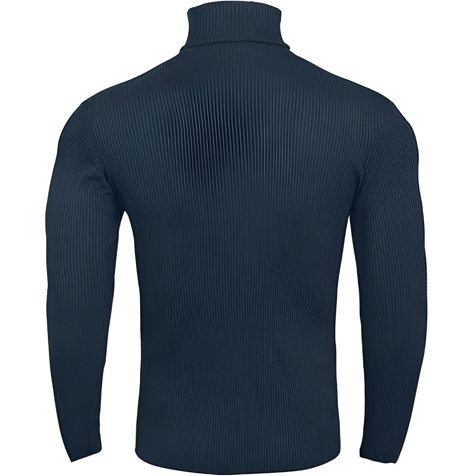 Casual Long Sleeves Ribbed Pullover For Men