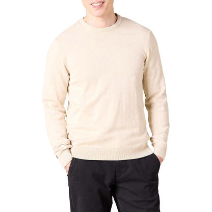 Crewneck Sweater Available In Big And Tall Sizes