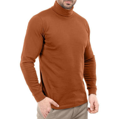 Utopia Wear Turtleneck Slim Fit Lightweight Pullover Top
