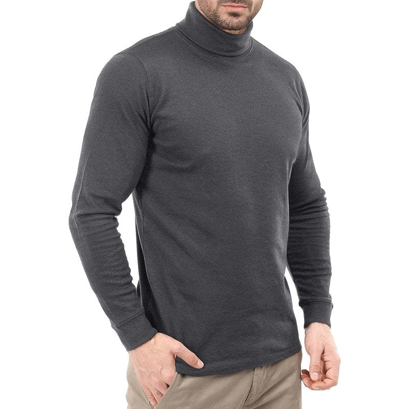 Utopia Wear Turtleneck Slim Fit Lightweight Pullover Top