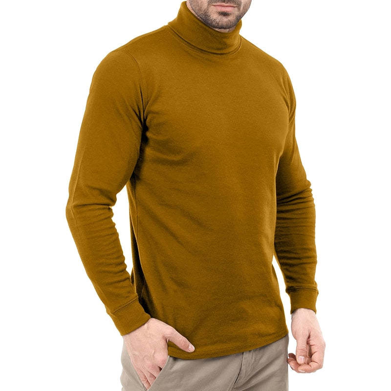 Utopia Wear Turtleneck Slim Fit Lightweight Pullover Top