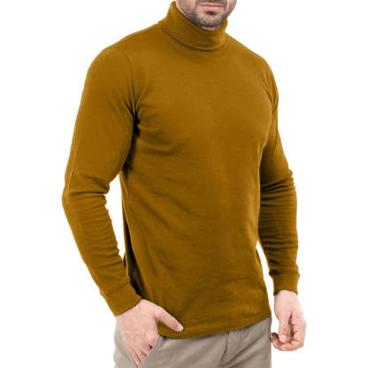 Utopia Wear Turtleneck Slim Fit Lightweight Pullover Top