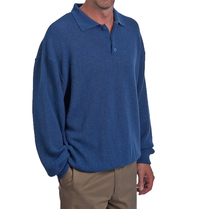 Alpaca Golf Polo Pullover Sweater