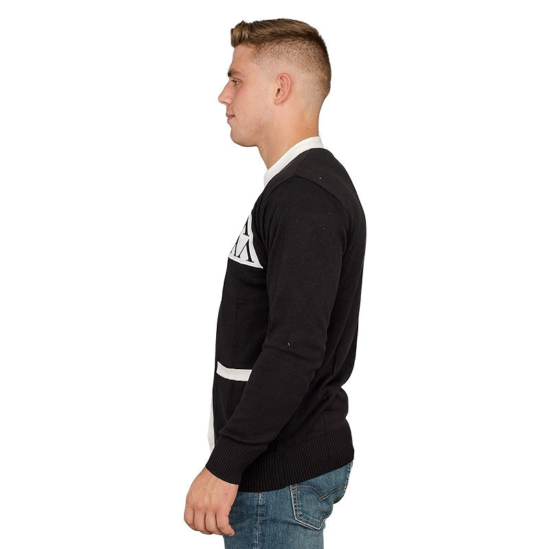 Revenge Of The Nerds Tri Lambda Black And White Costume Cardigan Sweater