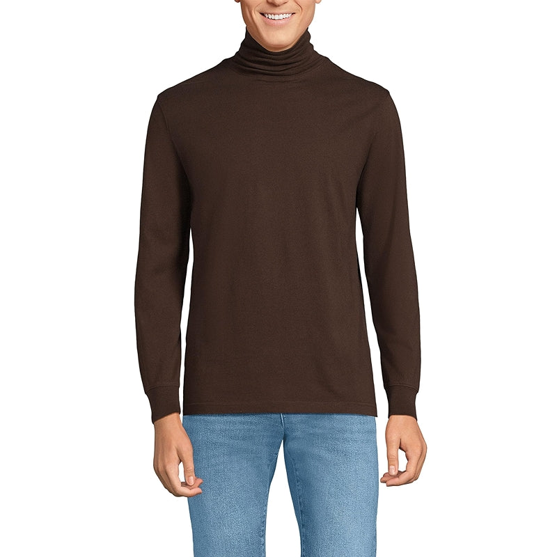 Super T Cotton Blend Turtleneck