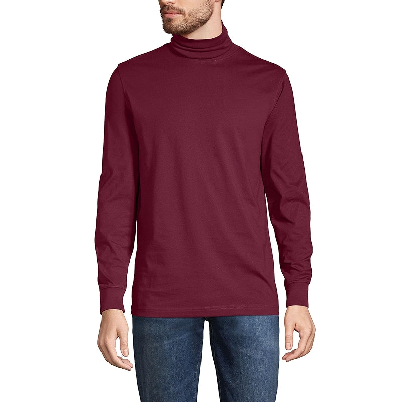 Super T Cotton Blend Turtleneck