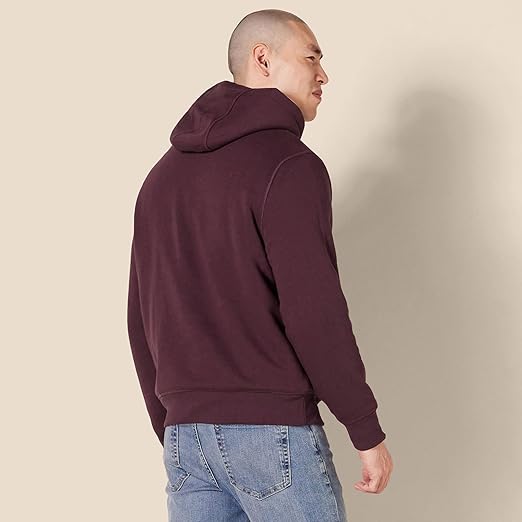 Mens Hoodies Sherpa Lined Pullover