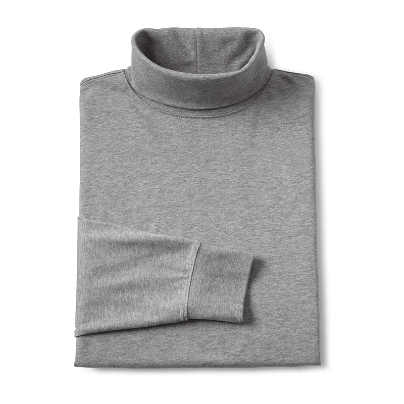 Super T Cotton Blend Turtleneck