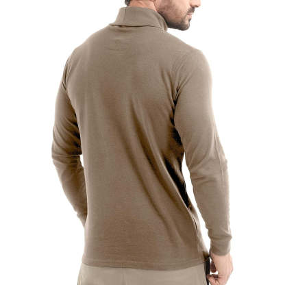 Utopia Wear Turtleneck Slim Fit Lightweight Pullover Top