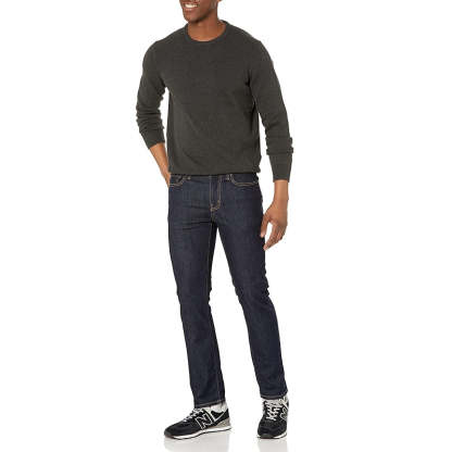 Crewneck Sweater Available In Big And Tall Sizes