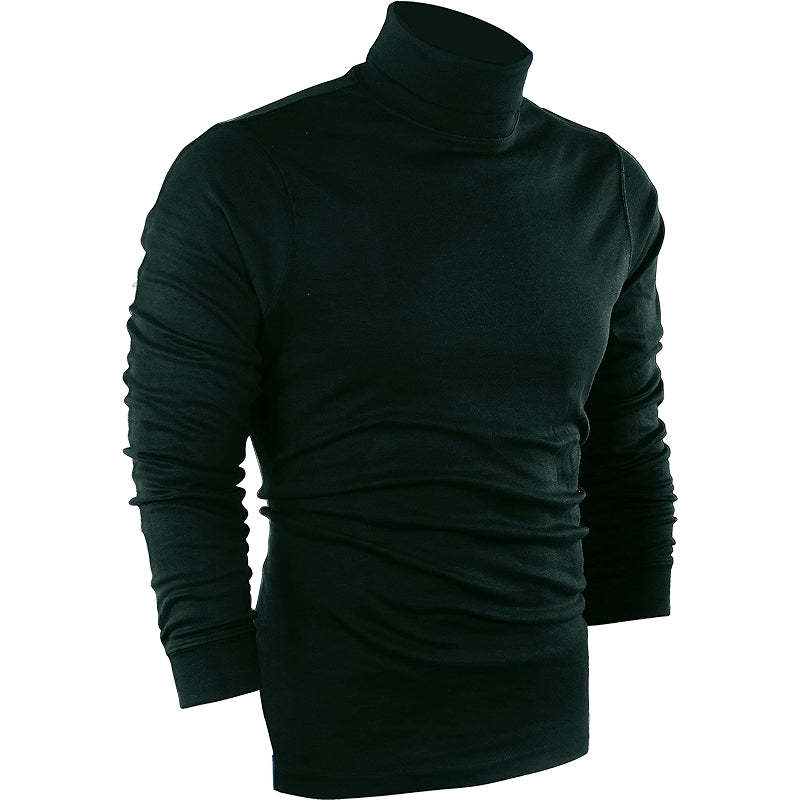 Utopia Wear Turtleneck Slim Fit Lightweight Pullover Top
