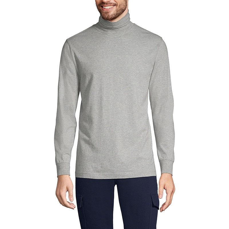 Super T Cotton Blend Turtleneck