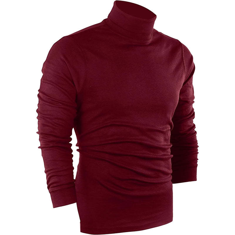 Utopia Wear Turtleneck Slim Fit Lightweight Pullover Top