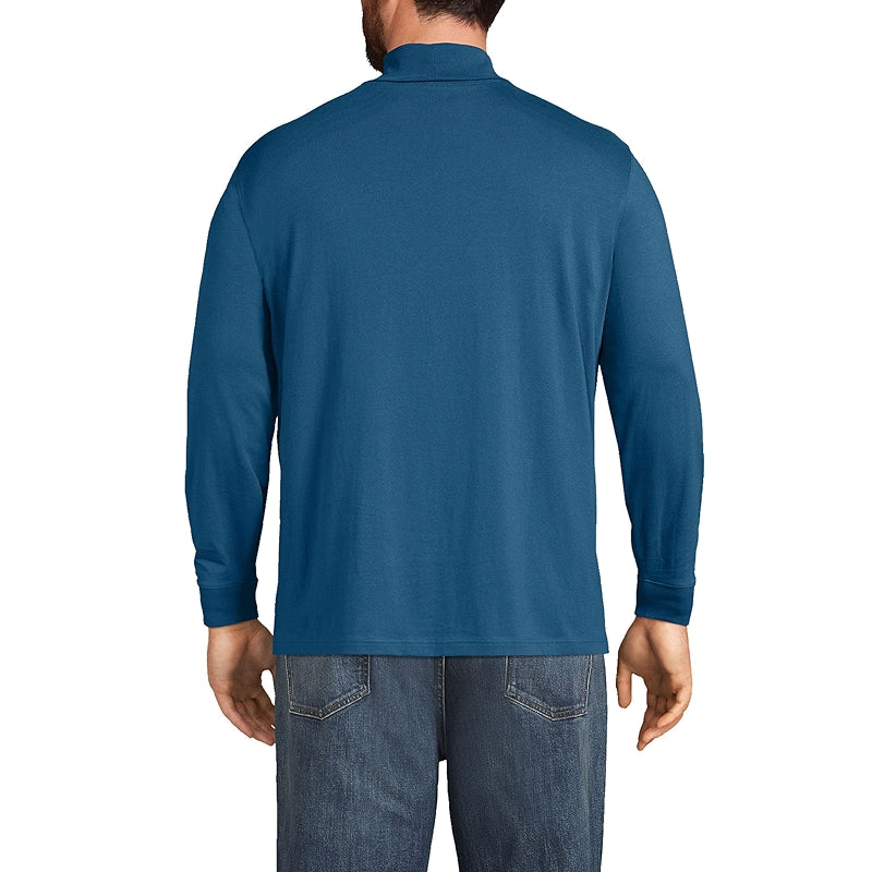 Super T Cotton Blend Turtleneck