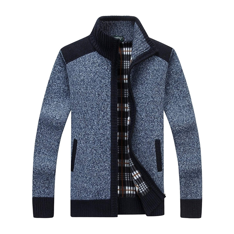 Shawl Collar Cardigan Slim Fit Button Cable Knit Sweater