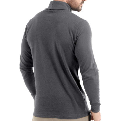 Utopia Wear Turtleneck Slim Fit Lightweight Pullover Top