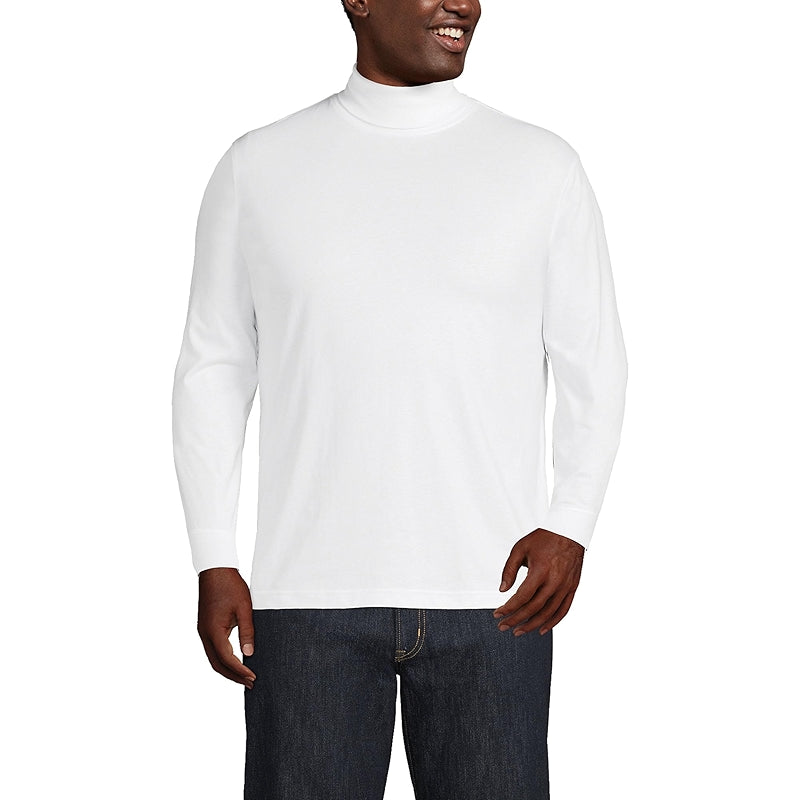 Super T Cotton Blend Turtleneck