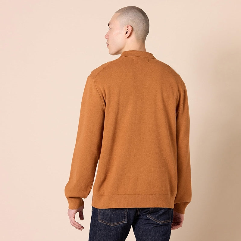 Essentials Relaxed Fit Polo Sweater