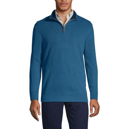 Bedford Rib Quarter Zip Sweater