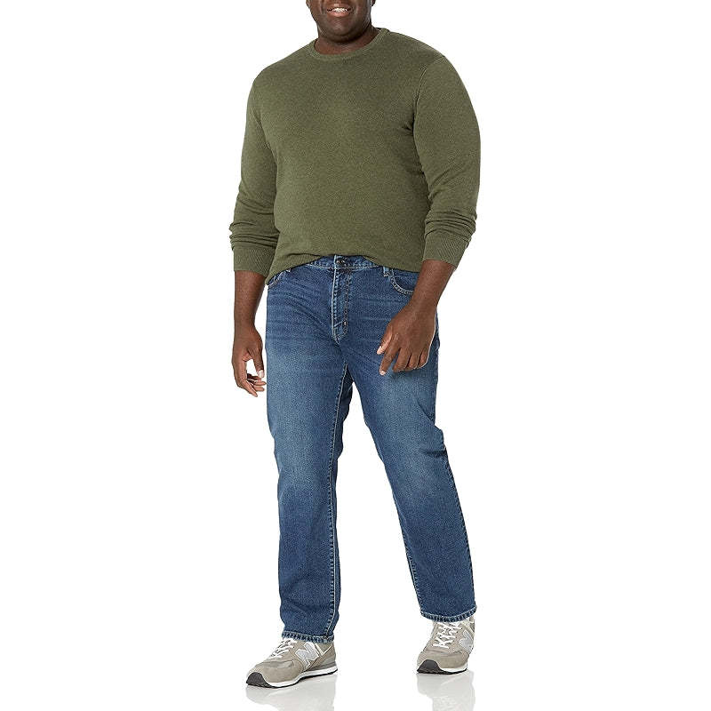 Crewneck Sweater Available In Big And Tall Sizes