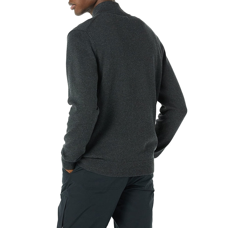 Cotton Quarter Zip Sweater