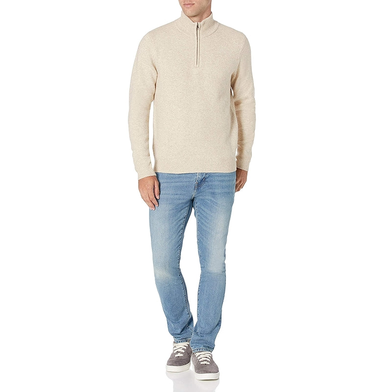 Long Sleeve Soft Touch Quarter Zip Sweater
