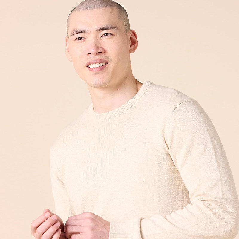 Crewneck Sweater Available In Big And Tall Sizes
