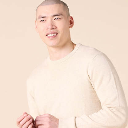 Crewneck Sweater Available In Big And Tall Sizes