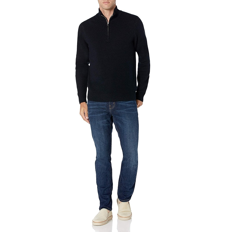 Long Sleeve Soft Touch Quarter Zip Sweater