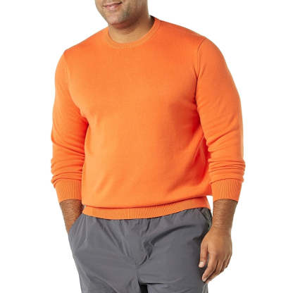 Crewneck Sweater Available In Big And Tall Sizes
