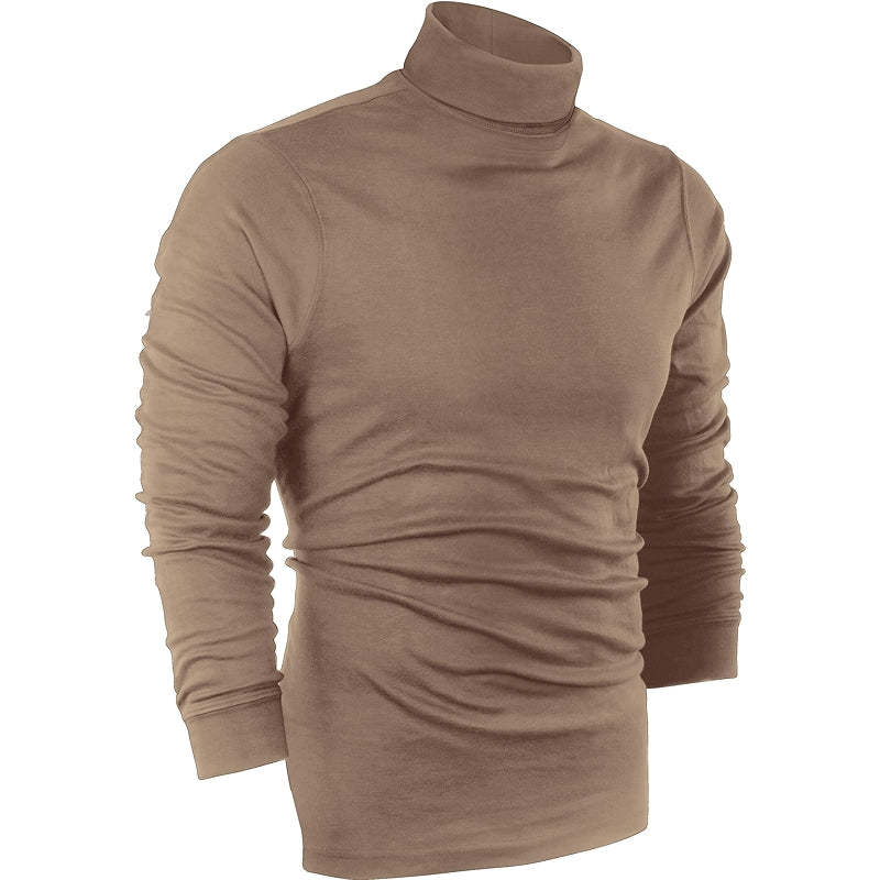 Utopia Wear Turtleneck Slim Fit Lightweight Pullover Top