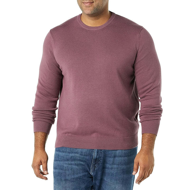 Crewneck Sweater Available In Big And Tall Sizes