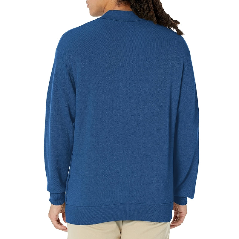 Long Sleeve Sweater Polo