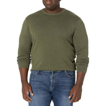 Crewneck Sweater Available In Big And Tall Sizes