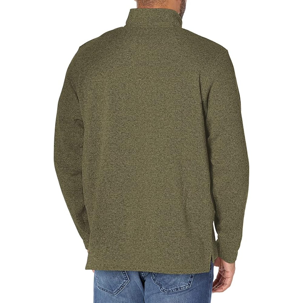Long Sleeve Quarter Zip Fleece Pullover