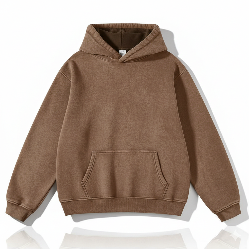 Vintage Oversized Acid Wash Hoodie For Men And Women Streetwear Sweatshirt