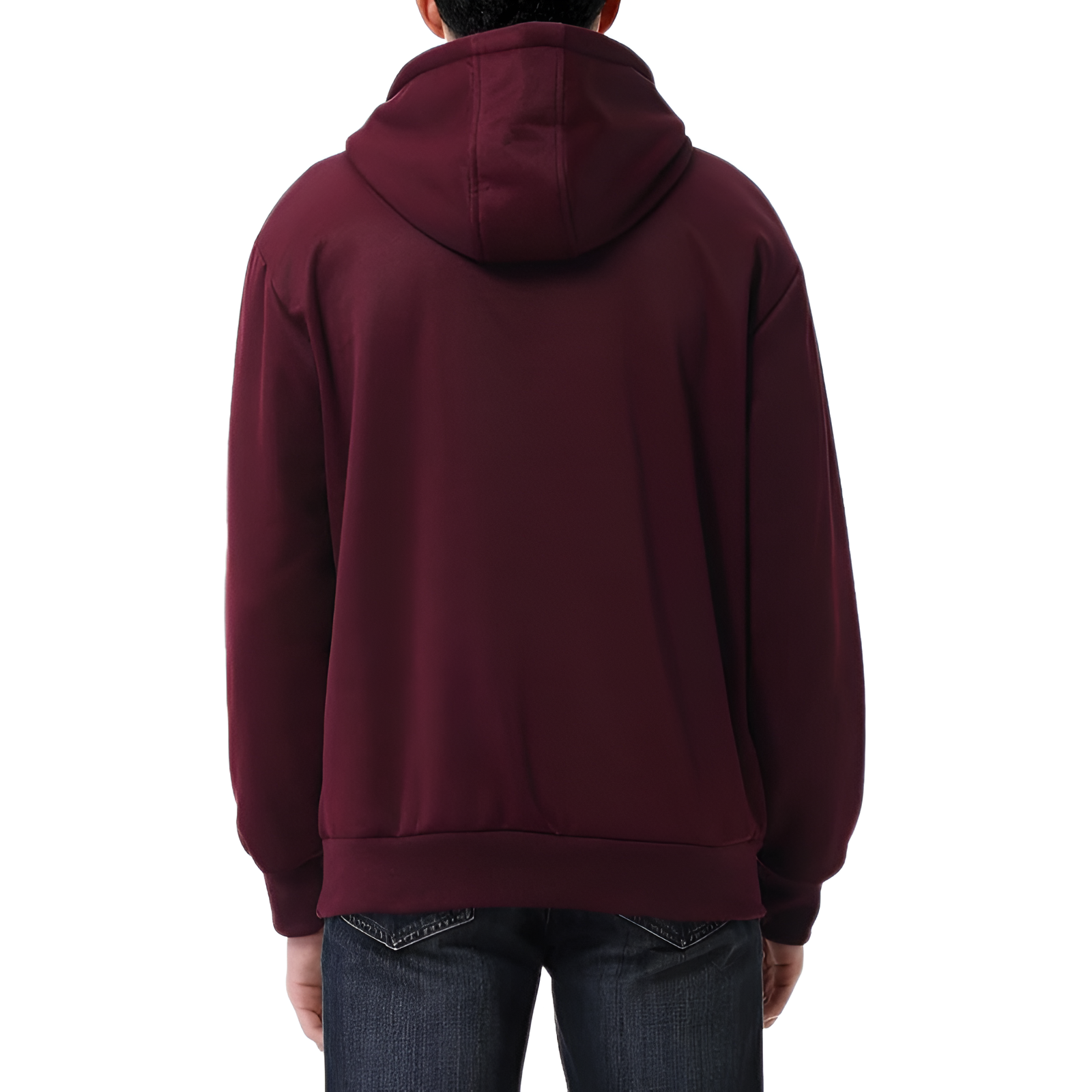 Men Fashion Hoodies Sweatshirts Loose Fit Heavyweight Quarter-Zip Sweatshirt Fleece-Lined Pullover