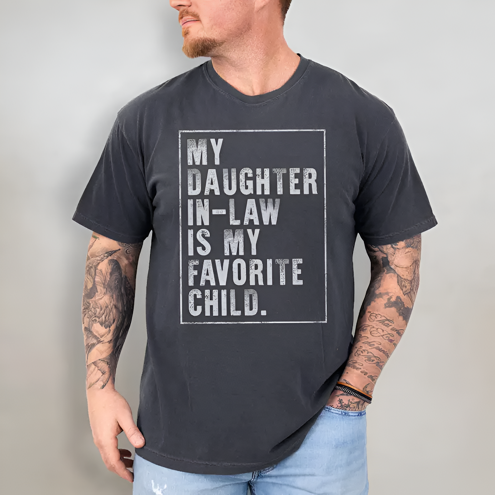 aughter-in-Law Shirt, Comfort Colors Dad Tee