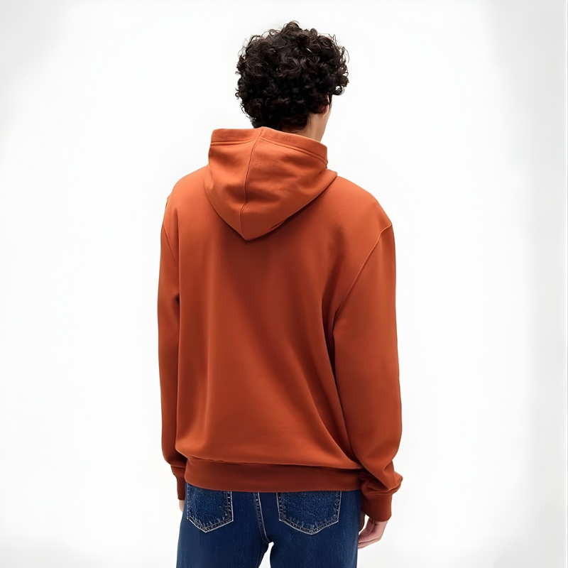 Men Hoodie Hooded Full Zip Sweatshirt