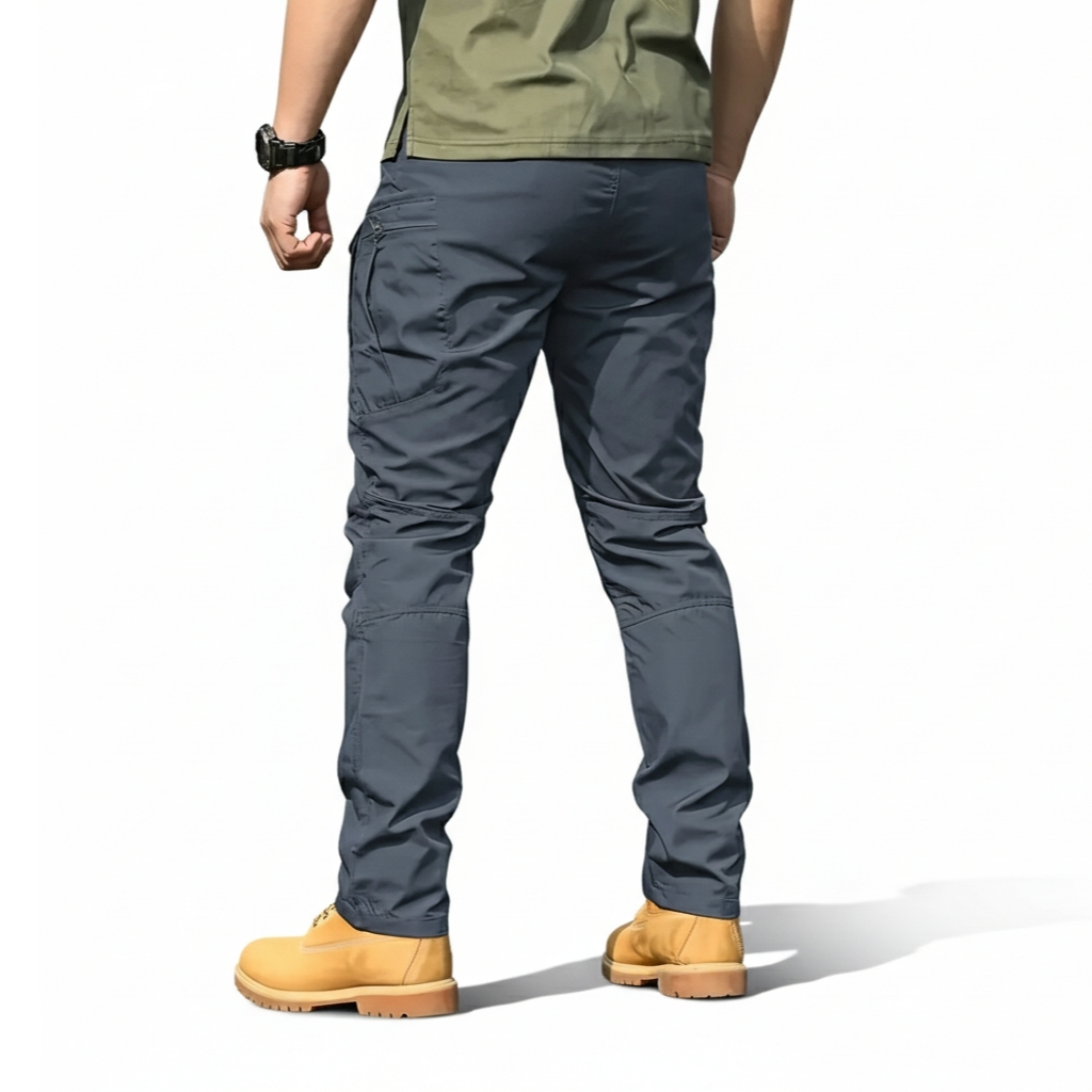 Cargo Pants For Men With Tactical Details And Multi Pocket Construction