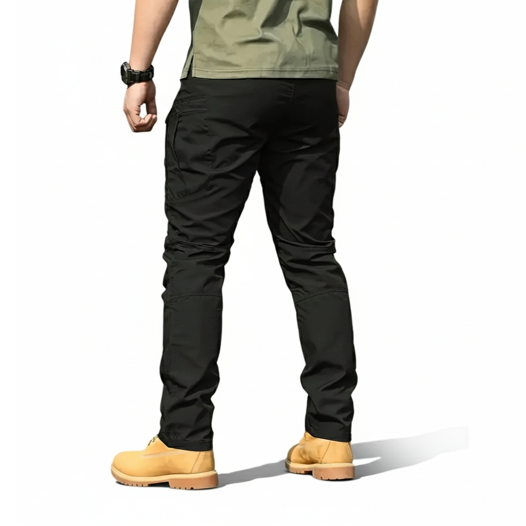 Cargo Pants For Men With Tactical Details And Multi Pocket Construction