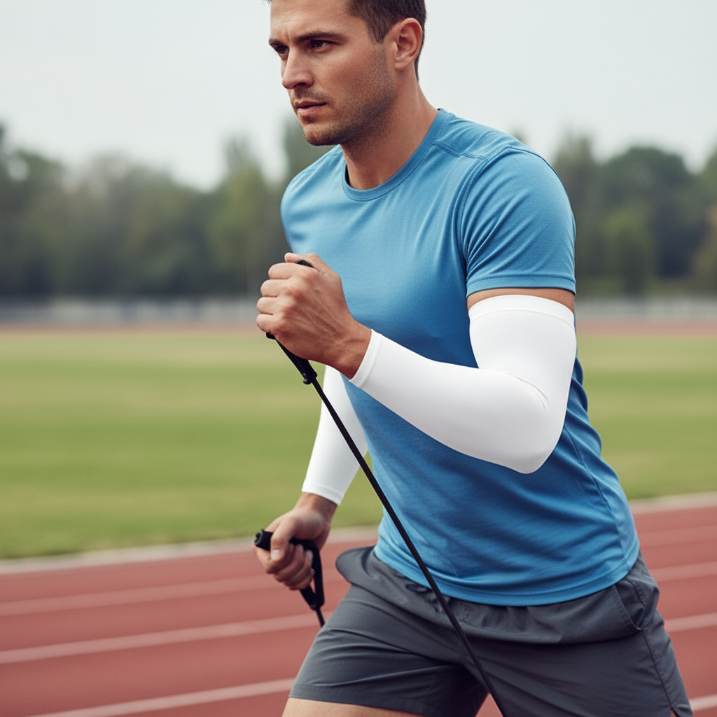 Cooling UV Sun Arm Sleeves For Men And Women