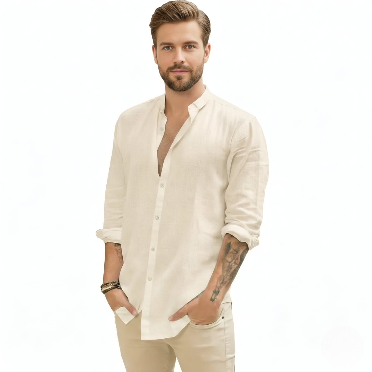  Long Sleeve Collar Casual Summer Shirts