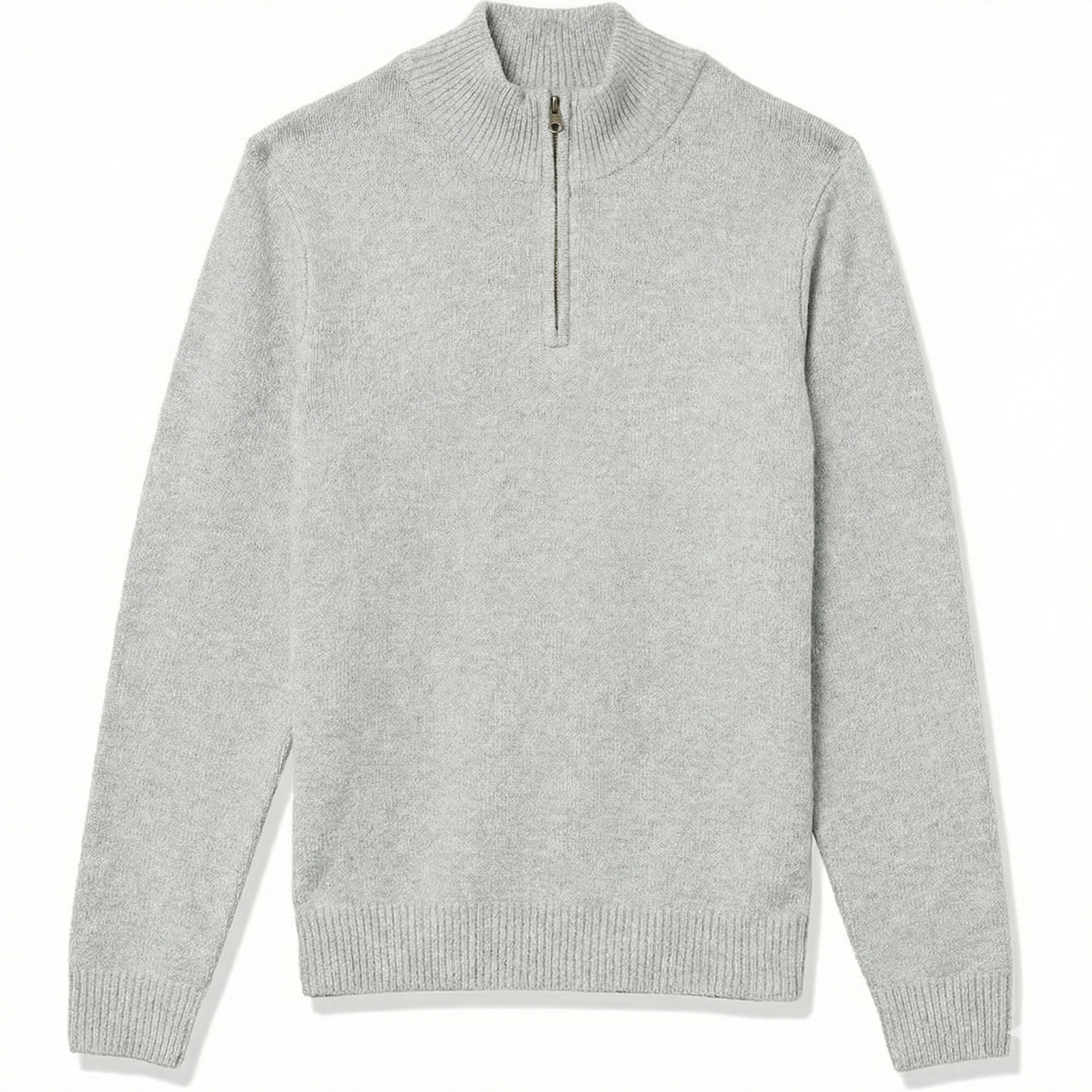 Long Sleeve Quarter Zip Knit Sweater