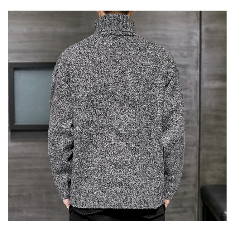 Men's Knitted Full Sleeve Pullover Sweater