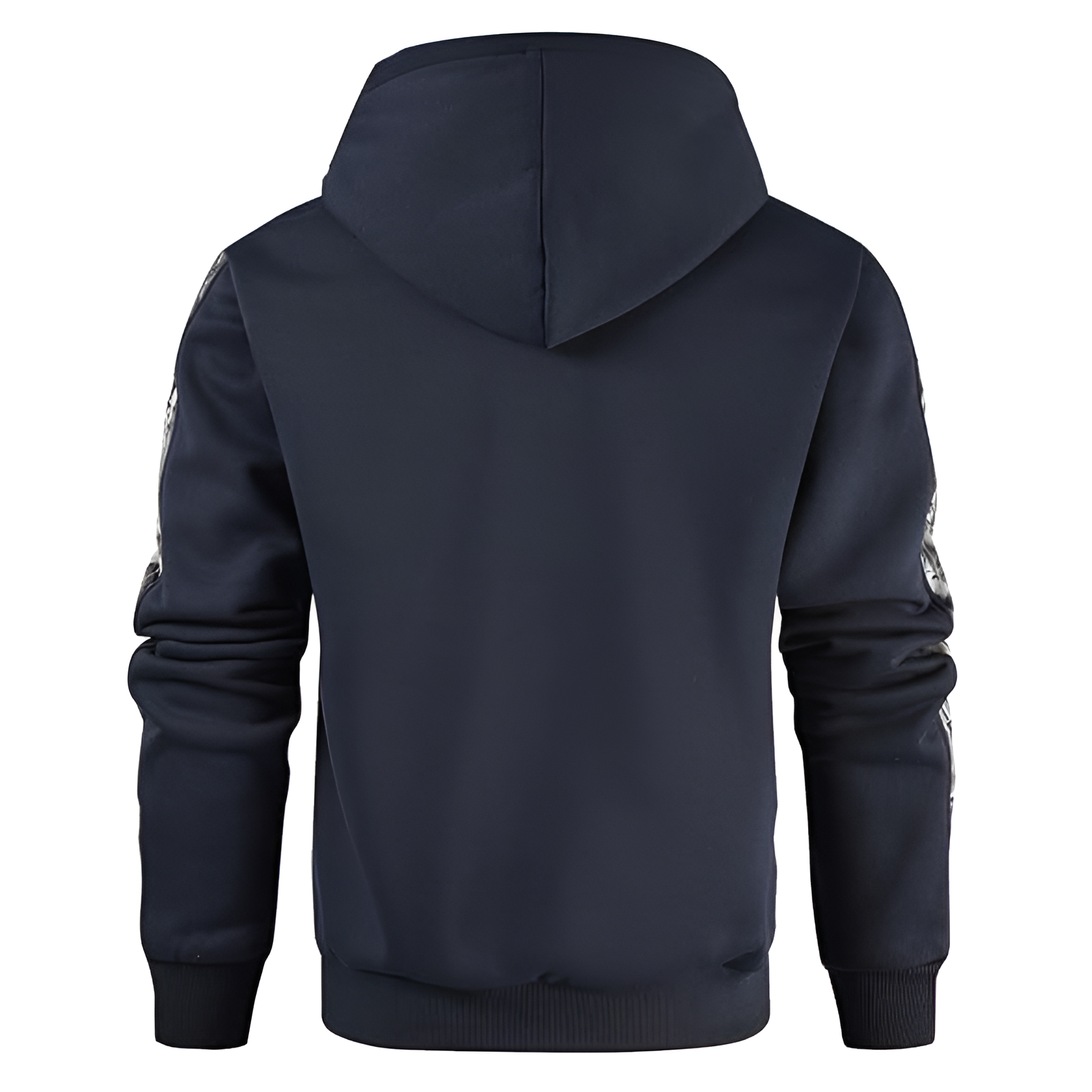 Men Camo Outfitter Fleece Hoodie Pullover Long Sleeve Casual Sweatshirt with Pocket