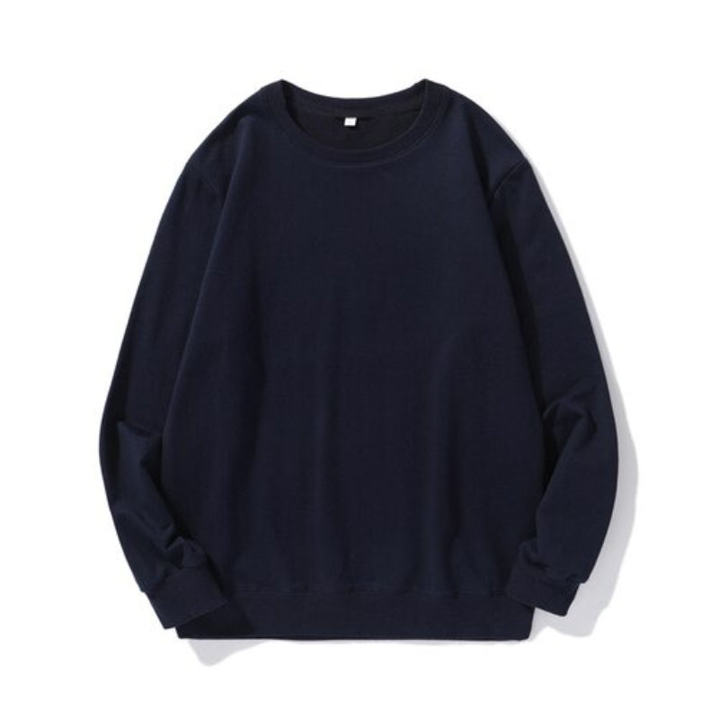 Men Solid O Neck Casual Comfortable Sweatshirts