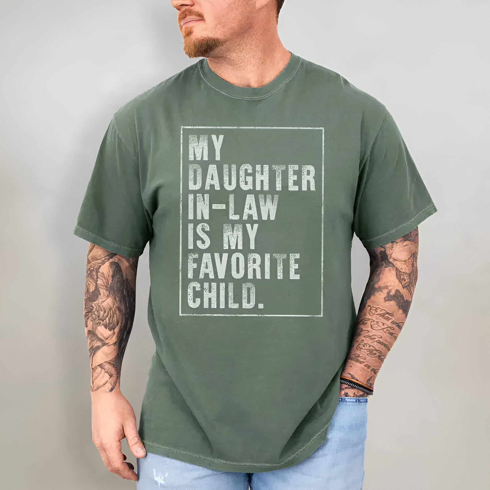 aughter-in-Law Shirt, Comfort Colors Dad Tee
