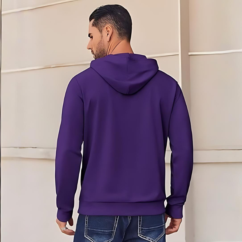 Mens Hoodies Pullover Long Sleeve Casual Fashion Sweatshirts Drawstring Gym Hooded Shirt with Kanga Pocket
